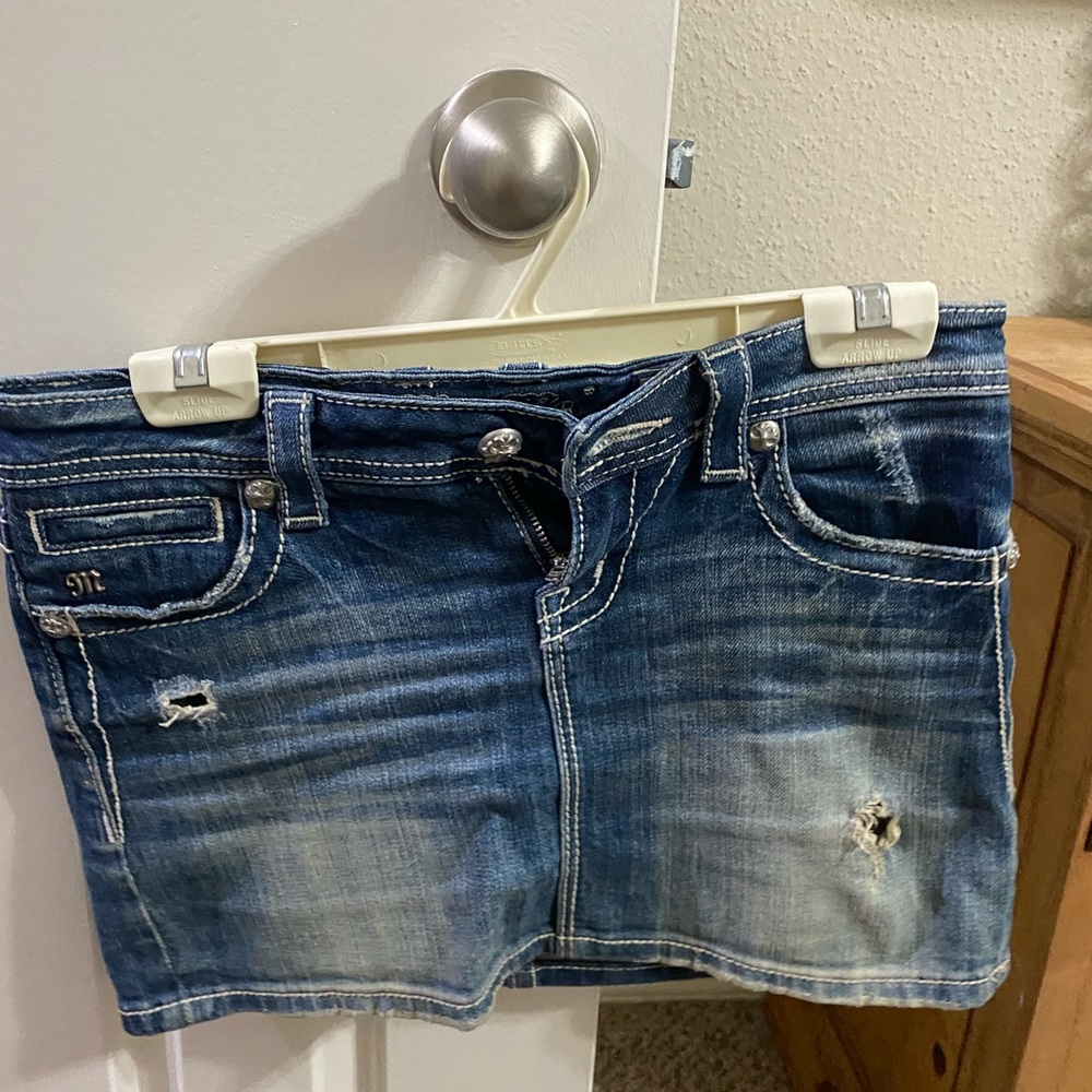 Miss Me Denim skirt